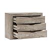С/Г Ривьера Комод (Дуб Юкон, Бетон темный)