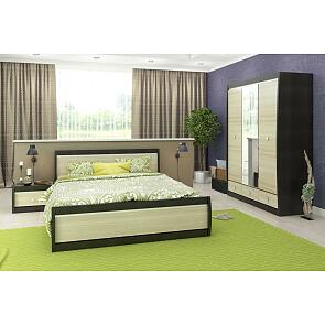 Спальня Ксено-1 Ясень глянец/ Дуб Ферарра