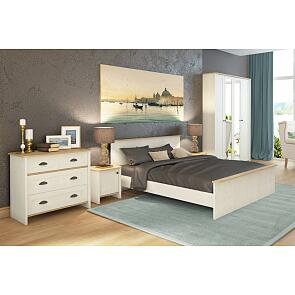 Спальня Тифани-02 Дуб небраска/ Белая сосна 