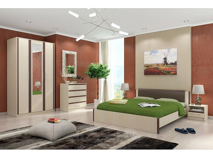 Спальня Новелла-2 Дуб Кремона/ Венге