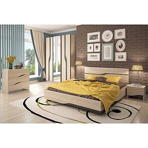 Спальня Кензо Ясень лион песочный/ Дуб Ферарра