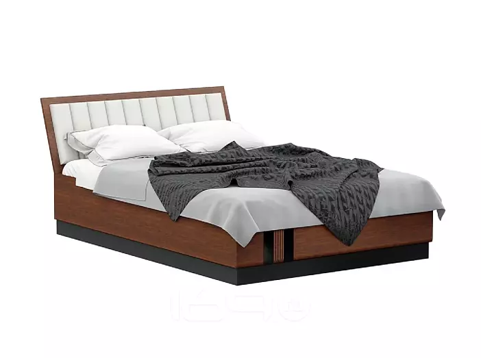 Магнолия Кровать 1,6 с ортопедом (Дерево, орех)