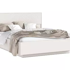Кровать Флэш без обивки кашемир без П/М 1600x2000, ортопедическое основание, изголовье жесткое