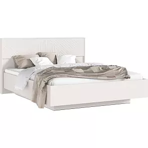 Кровать Флэш без обивки кашемир без П/М 1600x2000, ортопедическое основание, изголовье жесткое