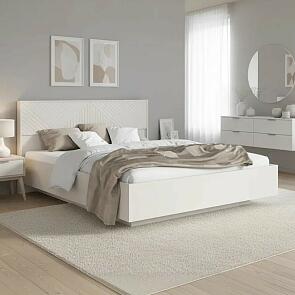 Кровать Флэш без обивки кашемир без П/М 1600x2000, изголовье жесткое