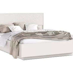 Кровать Флэш с подсветкой без обивки кашемир без П/М 1600x2000, ортопедическое основание, изголовье жесткое