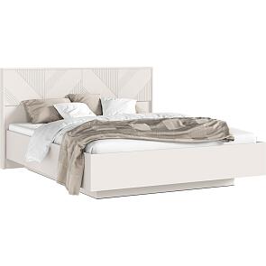 С/Г Ирис Кровать парящая 1,6м (ортопед дерево) (Кашемир, Кашемир)