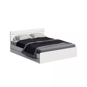 С/Г Нэнси New Кровать 1,6м (Белый глянец)
