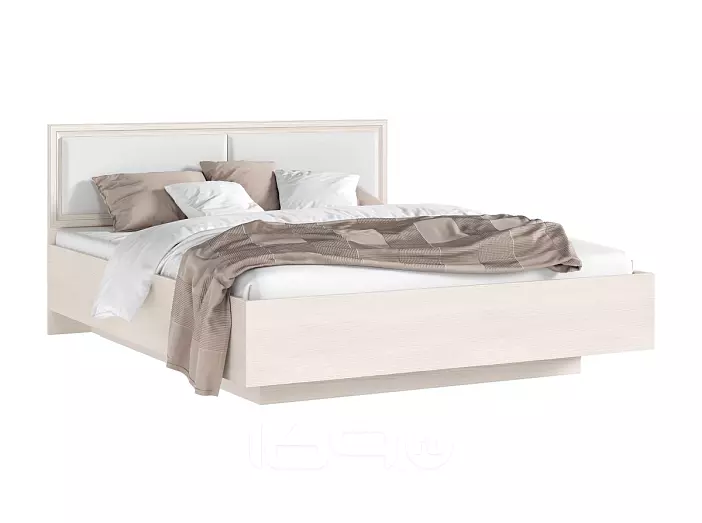 С/Г Престиж 2 Кровать парящая 1,6м (ортопед дерево) (Сандал светлый, Сандал светлый)