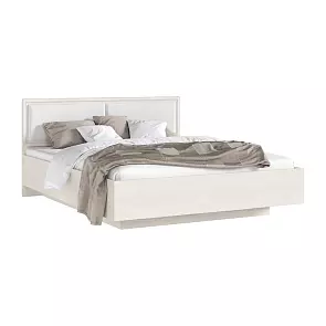 С/Г Престиж 2 Кровать парящая 1,6м (ортопед металл) с подсветкой (Сандал светлый, Сандал светлый)