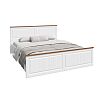 С/Г Валенсия Кровать 1,6м (Белый, белый)