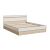 Челси Кровать 1,4м (Белый глянец, Дуб сонома)