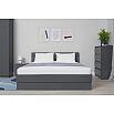 Челси Кровать 1,6м (Графит, графит)