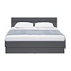 Челси Кровать 1,6м (Графит, графит)