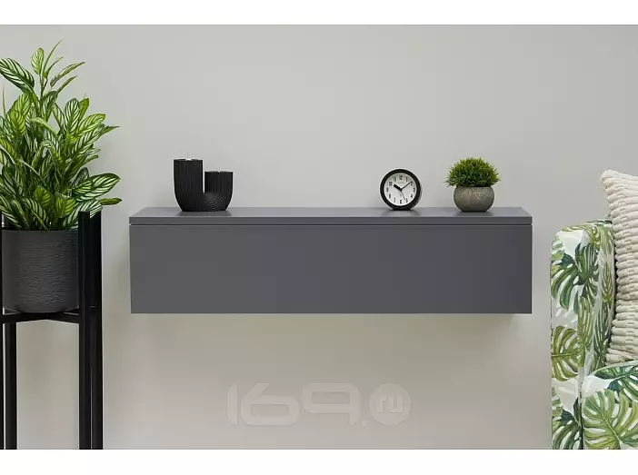 Челси Тумба подвесная (Графит, графит)