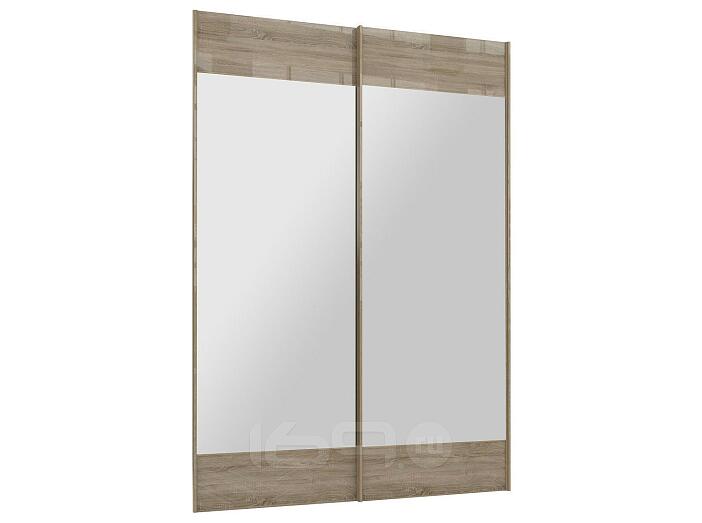 Комплект фасадов Марвин-3 СТЛ.299.52 с зеркалом 1832 Дуб сонома глянец/Зеркало Комплект фасадов Марвин-3 СТЛ.299.52 с зеркалом 1832 Дуб сонома глянец/Зеркало