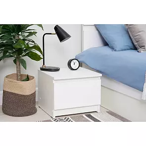 Челси Тумбы прикроватные (Ш) (Белый глянец холодный, белый)