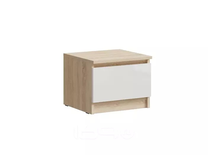 Челси Тумбы прикроватные (Ш) (Белый глянец холодный, дуб сонома)