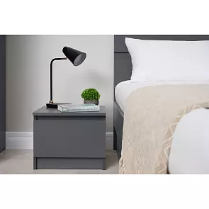 Челси Тумбы прикроватные (Ш) (Графит, графит)