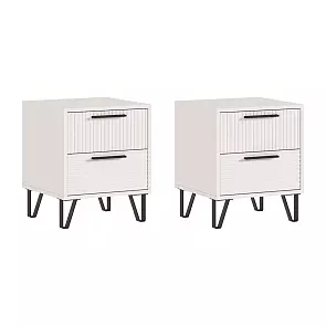 Флэш Тумбы прикроватные (2шт) (Кашемир, Кашемир)