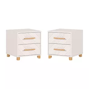 Ирис Тумбы прикроватные (2шт) (Кашемир, Кашемир)