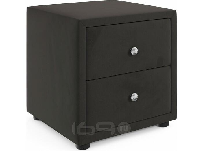 Мягкая прикроватная тумба Cubo шоколад