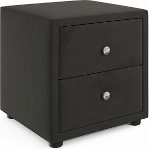 Мягкая прикроватная тумба Cubo шоколад