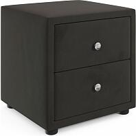 Мягкая прикроватная тумба Cubo шоколад