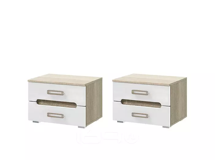 С/Г Ким Тумбы (Белый глянец холодный, сонома)