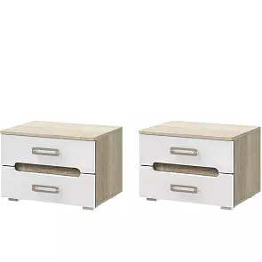 С/Г Ким Тумбы (Белый глянец холодный, сонома)