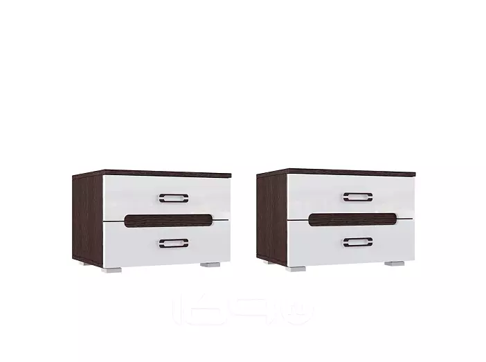 С/Г Ким Тумбы (Белый глянец холодный, венге)