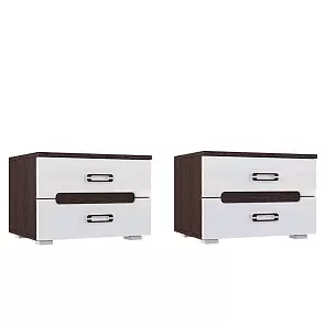 С/Г Ким Тумбы (Белый глянец холодный, венге)