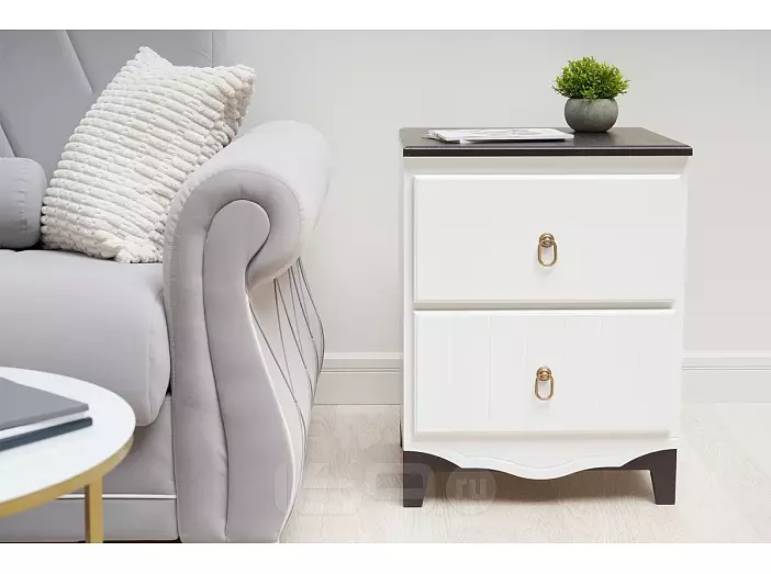 Вояж Тумба (Продажа только комплектом) (Белый, Белый)