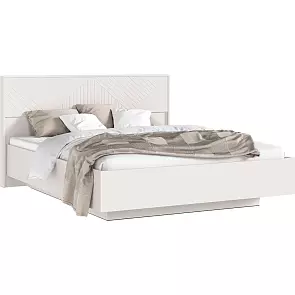 Кровать Флэш без обивки кашемир С П/М 1600x2000, ортопедическое основание, изголовье жесткое