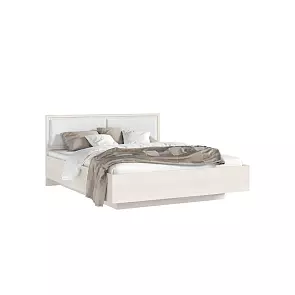 С/Г Престиж 2 Кровать парящая 1,6м с ПМ с подсветкой (Сандал светлый, Сандал светлый)