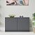 Антресоль 902x514x540 Челси Графит/графит ЛДСП