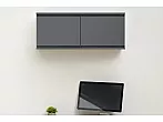 Антресоль 1002x354x412 Челси Графит/графит ЛДСП