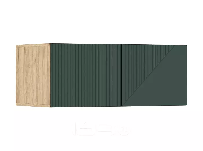 Ирис Антресоль к шкафу (900) (Браш Мени Грин, Дуб Крафт)