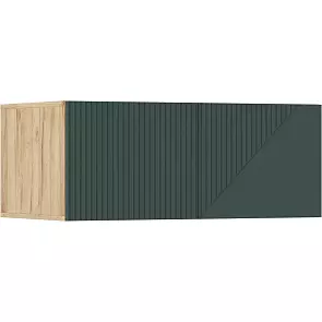 Антресоль 900x510x364 Ирис Браш Мени Грин/дуб крафт МДФ