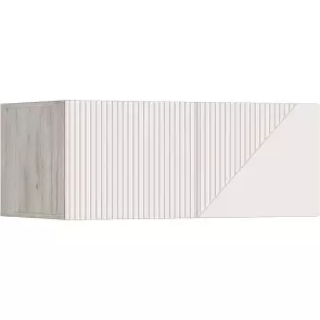 Антресоль 900x510x364 Ирис Кашемир/дуб крафт серый МДФ
