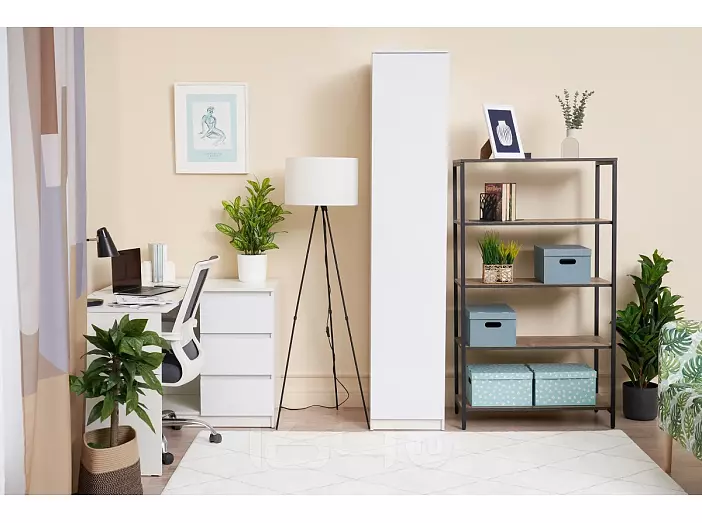 Челси Пенал 1 створка (Белый глянец, белый)