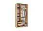 Марвэл Шкаф 3-х ств. (1200) (Мальта, Дуб Крафт)