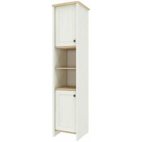 Стеллаж Тифани СТЛ.305.05 Дуб небраска/Белый