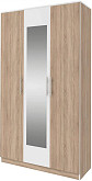 Шкаф 3-х дверный с зеркалом Оливия СТЛ.109.06 | 120 см