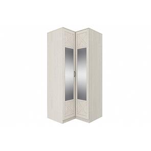 Шкаф угловой с зеркалом Лозанна СТЛ.223.10 Дуб белый