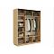 Шкаф-купе Тринити NEW (1800) Каркас (Дуб Крафт)