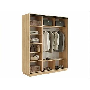 Шкаф-купе Тринити NEW (1800) Каркас (Дуб Крафт)