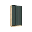 Келвин Шкаф 3-х ств. (1200) (Изумрудный, Дуб Крафт)