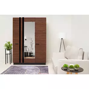 Магнолия Шкаф 3-х ств (Дерево, орех)