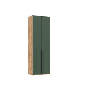 Марвэл Шкаф 2-х ств. (800) (Браш Мени Грин, Дуб Крафт)